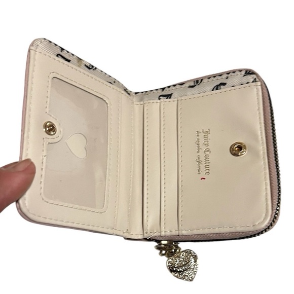 Juicy Couture Pink Embossed Wallet NWOT - Picture 2 of 5